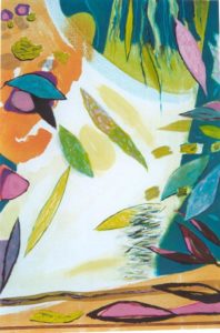 Le jardin d'Amaryllis 82 cm x 54 cm 2005