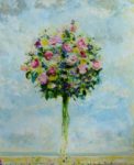 Ton bouquet à Cabourg, un après midi vers 16h 46 cm x 38 cm 2014
