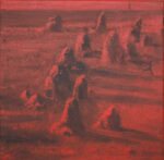 "Cérémonie" le déserteur. Soli sol soli. - 20cm x 20cm - 2025