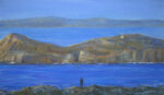 Sur la presqu'île, la chapelle semblait fasciner Paul comme un phare souhaitant sauver les âmes. - 41cm x 24cm - 2025