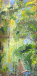 Faune séduisant une Nymphe et pour l'autre, l'épanouissement dans une douce quiétude. - 100cm x 50cm - 2025