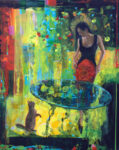 Non ! Tu ne montes pas sur la table le bouquet est trop fragile. - 92cm x 73cm - 2025