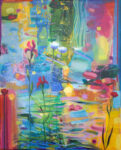 Dans le jardin inondé de sillons musicaux, de téméraires héroïnes chantaient. - 41cm x 33cm - 2025