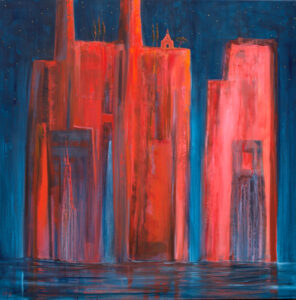 Dites-moi, chapelle, miel nourricier de l’espérance: "Y a-t-il des conquêtes inutiles? " - 100cm x 100cm - 2025