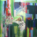 Dans l'attente, la construction du récit est-elle plus exaltante que la réalité qui va la suivre. - 100cm x 100cm - 2025