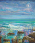 Un matin où tu jouais la séductrice - 46cm x 38cm -
