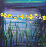 Je n'avais pratiquement plus d'espoir et pourtant quelle fête m'avez-vous fait ! - 100cm x 100cm -