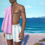 La mer est vraiment divine. - 40cm x 40cm - 2026