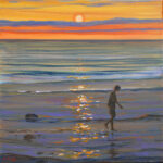 La méditation du soir - 30cm x 30cm - 2026