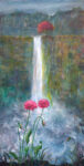 Dans le jardin de Pietro, elles avaient pris place au meilleur point de vue. - 80cm x 40cm - 2026