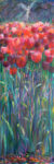 À la suite de la création du libre jardin, l'ange vint admirer la création de la rosée. - 90cm x 30cm - 2026