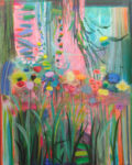 Les fleurs comme tes lèvres enflammaient leurs couleurs comme des baisers. - 162cm x 130cm - 2026